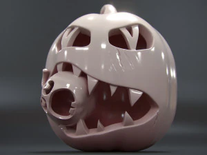 pumpkin monster 3D Print Model
