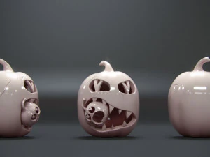 pumpkin monster 3D Print Model