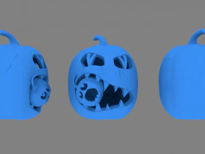 pumpkin monster 3D Print Model