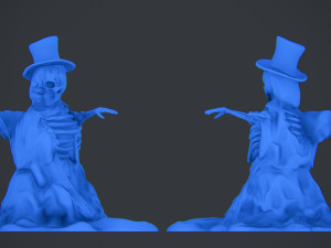 christmas snowman 3d print model 3Dプリントモデル