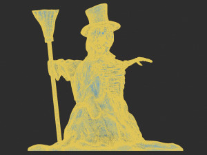 christmas snowman 3d print model 3Dプリントモデル