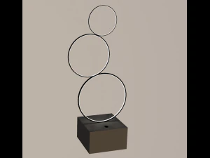 l&acirc;mpada de design Modelo 3D