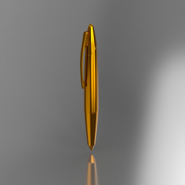pen 3D 模型 .c4d .max .obj .3ds .fbx .stl .blend 