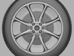 wheel 3D Model