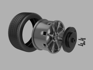 wheel 3D Model