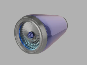 turbina Modelo 3D