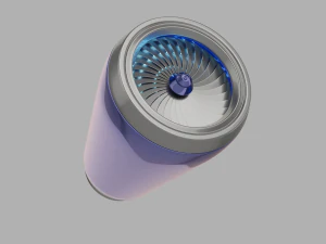 タービン 3Dモデル