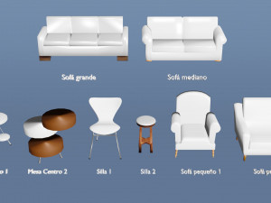 home interior package 3D Model