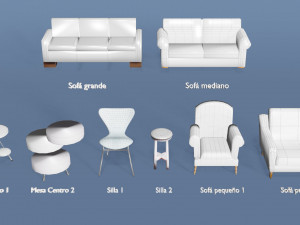 home interior package 3D Model