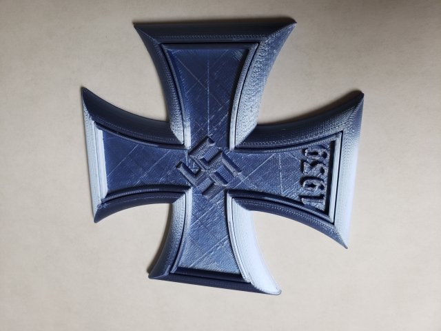 iron cross 3D Model .c4d .max .obj .3ds .fbx .stl .blend 