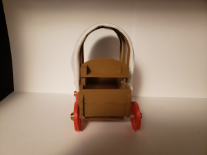 covered wagon 3D-printmodel