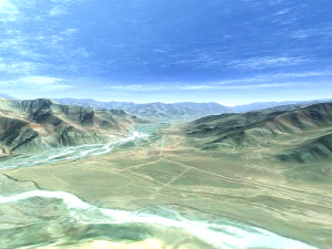 high quality terrain model 3D Model