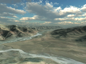 high quality terrain model 3D 模型