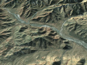 high quality terrain model 3D Model