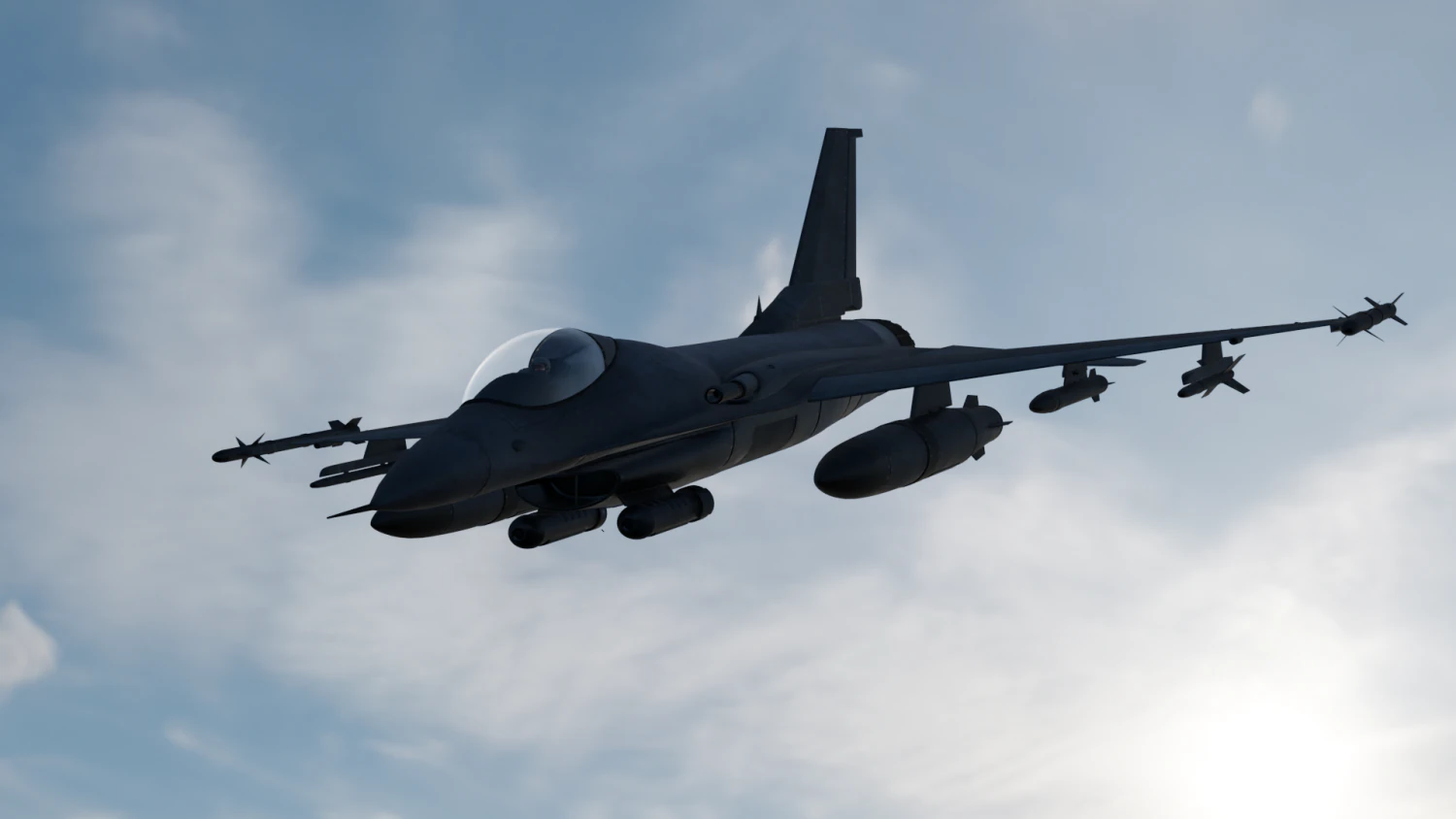 fighter jet for only blander user 3D Model .c4d .max .obj .3ds .fbx .stl .blend 