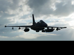 fighter jet for only blander user 3D Model
