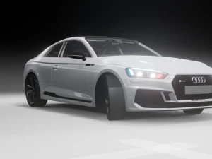audi rs5 car blander model 3D Model