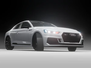 audi rs5 car blander model 3D Model