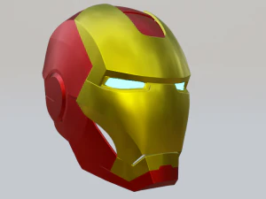 iron man halmet 3D Print Model
