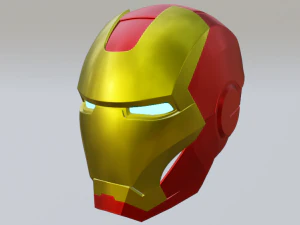 iron man halmet 3D Print Model