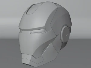 iron man halmet 3D Print Model