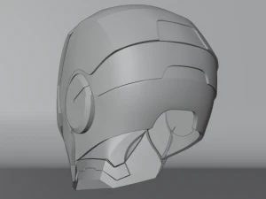 iron man halmet 3D Print Model