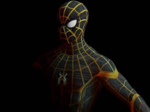 spider man no way home suit 3D 模型
