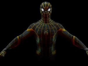 spider man no way home suit 3D Model