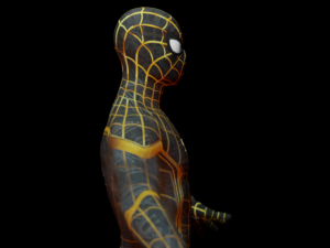 spider man no way home suit 3D 模型