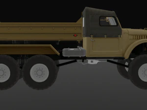 화합을 위한 지프 3D 모델