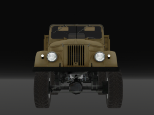 jeep for unity 3D Модель