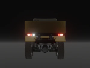 화합을 위한 지프 3D 모델