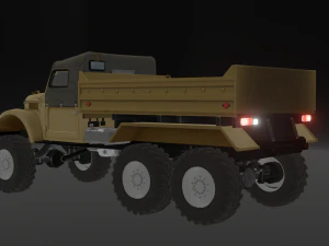 화합을 위한 지프 3D 모델