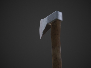 AXE weapon 3D Model