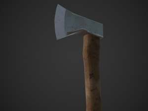 AXE weapon 3D Model