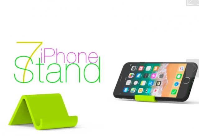 iphone 7 stand 3D Модель .c4d .max .obj .3ds .fbx .stl .blend 