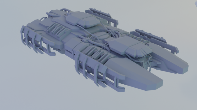 skiff procurer 3D Baskı Modeli .c4d .max .obj .3ds .fbx .stl .blend 
