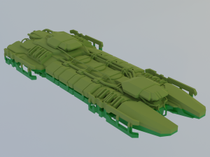 ore ships from eve online Modelo de Impressão 3D