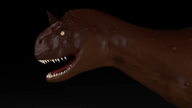 食肉牛龙 3D 模型 .c4d .max .obj .3ds .fbx .stl .blend 