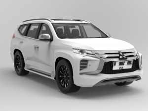 Mitsubishi Pajero Sport Dakar Ultimate 2023 3D Model