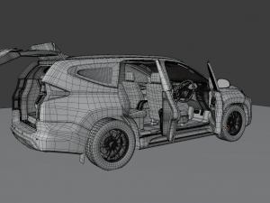 Mitsubishi Pajero Sport Dakar Ultimate 2023 Modèle 3D