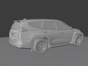 Mitsubishi Pajero Sport Dakar Ultimate 2023 Modèle 3D
