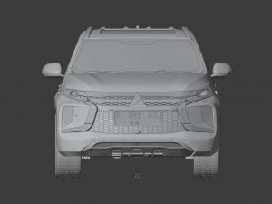Mitsubishi Pajero Sport Dakar Ultimate 2023 Modèle 3D