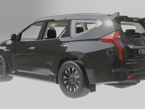 Mitsubishi Pajero Sport Dakar Ultimate 2023 Modelo 3D