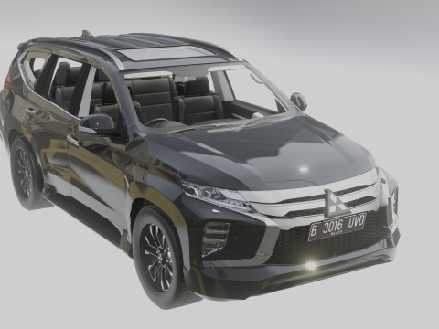 Mitsubishi Pajero Sport Dakar Ultimate 2023 Modelo 3D