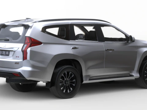 Mitsubishi Pajero Sport Dakar Ultimate 2023 3D Model
