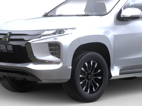Mitsubishi Pajero Sport Dakar Ultimate 2023 3D Model