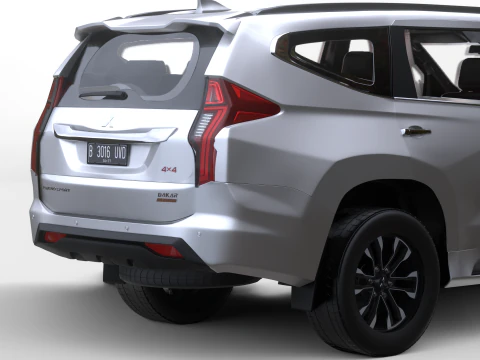 Mitsubishi Pajero Sport Dakar Ultimate 2023 3D Model