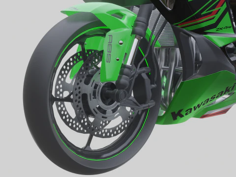 Kawasaki Ninja ZX4RR 2023 3D Model in Motorcycle 482648 | 3DExport