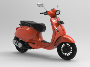 Piaggio Vespa Sprint iGet 2023 Model 3D